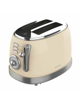 Tostadora Cecotec Vintage 800 Light Beige 850 W