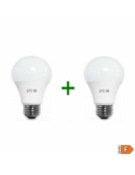 Lâmpada Inteligente SPC Aura 1050 Wifi 10 W E27 75 W 2700K - 6500K (2 uds)