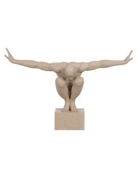 Figura Decorativa Creme 100 x 31 x 64 cm