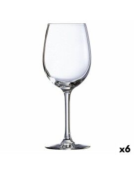 Copa de vino Ebro Transparente Vidrio (580 ml) (6 Unidades)