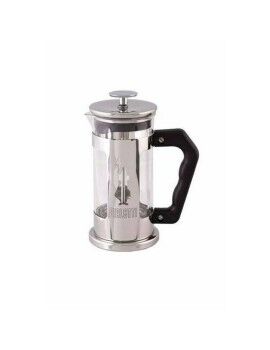 Cafetera Italiana Bialetti Marrón Multicolor Plateado Vidrio Aluminio Acero 350 ml