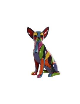 Figura Decorativa Home ESPRIT Multicolor Cão 17 x 11 x 25 cm