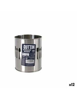 Organizador para Cubiertos Quttin Quttin Acero Inoxidable ø 10,3 x 12,2 cm (12 Unidades)