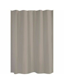 Cortina de Duche Gelco Uni Taupe 180 x 200 cm