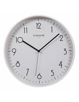 Reloj de Pared Timemark Blanco (30 x 30 cm)