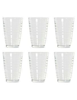 Conjunto de Copos DKD Home Decor 8424001836048 Transparente Cristal 300 ml (6 pcs)