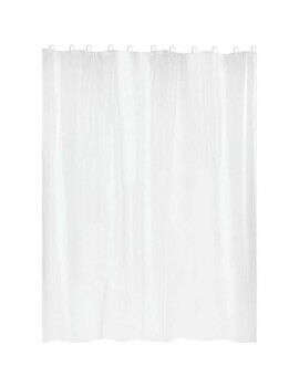 Cortina de Ducha Gelco Blanco PVC PEVA 180 x 200 cm