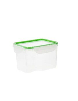 Fiambrera Hermética Quid Greenery 1,8 L Transparente Plástico (Pack 4x)