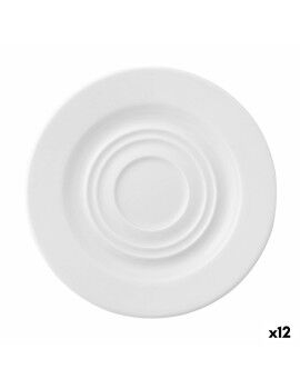 Plato Ariane Prime Desayuno Cerámica Blanco (Ø 15 cm) (12 Unidades)