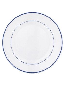 Set de Platos Arcoroc Rest. F/azul Postre Bicolor Vidrio 19,5 cm