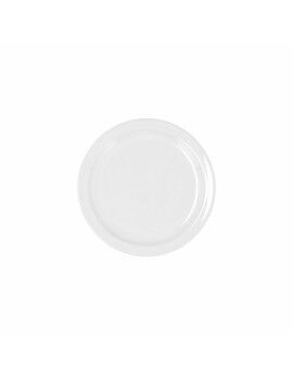 Plato Bidasoa Glacial Pan Cerámica Blanco (16 cm) (Pack 12x)