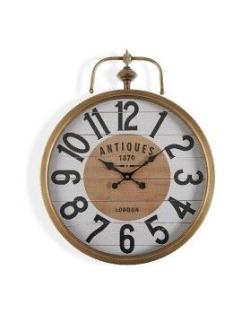 Reloj de Pared Versa Antiques Metal (6 x 60 x 48 cm)