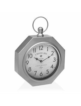 Reloj de Pared Versa GY Metal (28 x 8 x 40 cm)