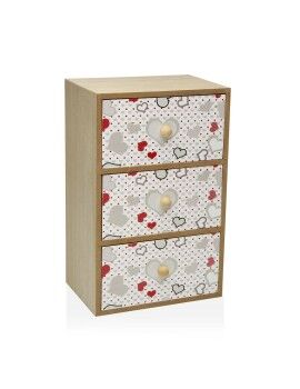 Caja-Joyero Versa Corazones (12 x 25 x 16 cm)