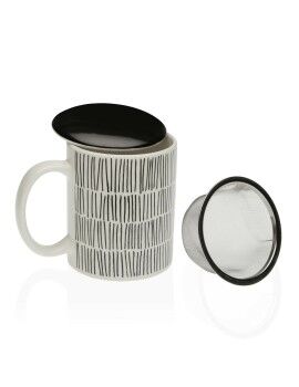 Taza con Filtro para Infusiones Versa New Lines Gres