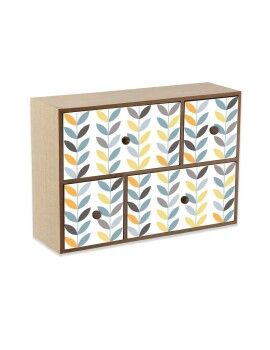 Guarda-Joias Versa Erin 11 x 32 x 32 cm Madeira MDF