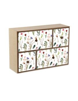 Caja-Joyero Versa Sansa 11 x 32 x 32 cm Madera MDF