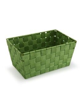 Cabaz Versa Grande Verde-escuro Têxtil 20 x 15 x 30 cm