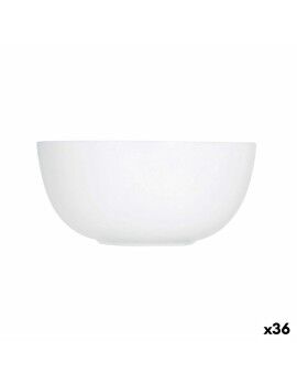 Bol Luminarc Diwali Blanco Vidrio 12 cm (36 Unidades)