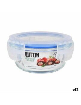 Fiambrera Hermética Quttin Redonda 200 ml (12 Unidades)