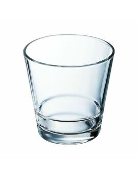 Set de Vasos Arcoroc Stack Up Transparente 6 Piezas (32 cl)