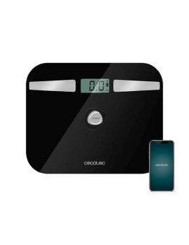 Báscula Digital de Baño Cecotec EcoPower 10200 Smart Healthy LCD Bluetooth 180 kg Negro