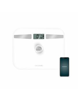 Báscula Digital de Baño Cecotec EcoPower 10200 Smart LCD Bluetooth 180 kg Blanco 180 kg