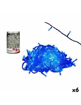 Guirnalda de Luces LED Azul 14,4 m Transparente 6 W (6 Unidades)