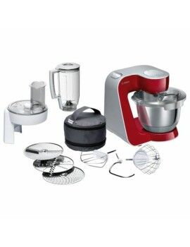 Robot de Cozinha BOSCH MUM58720 1000W 3,9L EasyArmLift Prateado Vermelho Escuro 1000 W 1,7 L