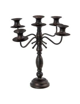 Candelabro Preto Metal 42 x 42 x 42 cm