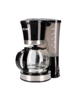 Cafetera de Goteo EDM 07652 Negro 800 W 12 Tazas