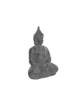 Figura Decorativa Home ESPRIT Cinzento Buda Oriental 50 x 30 x 69 cm