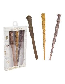 Conjunto de Canetas Harry Potter Castanho (3 pcs)