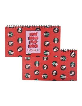 Planificador Semanal Minnie Mouse Bloco Papel (35 x 16,7 x 1 cm)