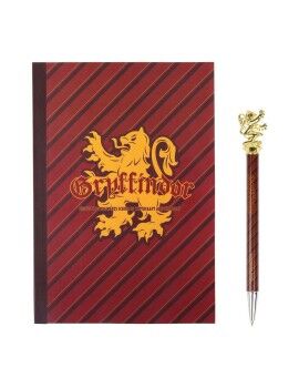 Set de Papelaria Harry Potter Vermelho