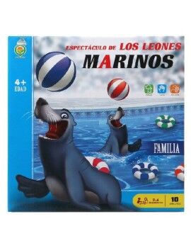 Jogo Educativo Sea lion show Azul (27 x 27 cm)