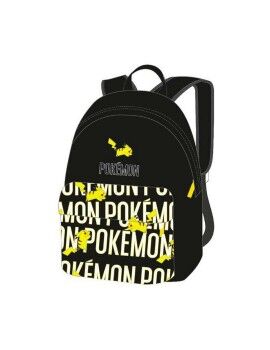 Mochila Escolar Pokémon Pikachu 41 x 31 x 13,5 cm Adaptável ao trolley para mochilas