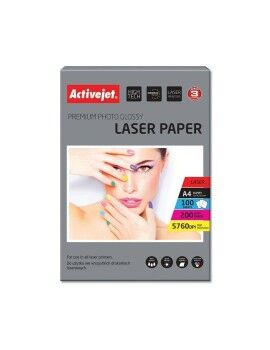 Papel Fotográfico Brillante Activejet AP4-200G100L A4 100 Hojas 21 x 29,7 cm