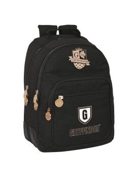 Mochila Escolar Harry Potter Bravery Preto 32 x 42 x 15 cm