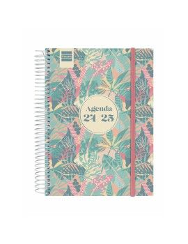 Agenda Finocam Exotic Multicolor Cuarto 15,5 x 21,2 cm 2024-2025