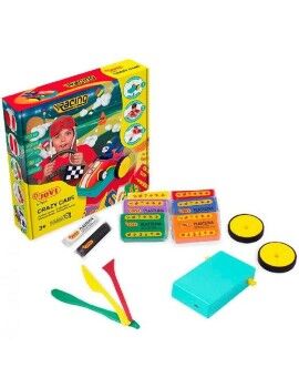 Jogo de Plasticina Jovi Crazy Cars Racing Multicolor (1 Peça)