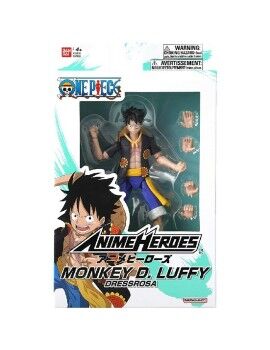 Figuras de Ação Bandai Monkey D. Luffy Dressrosa