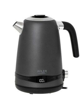 Chaleira Adler AD 1295g Cinzento Aço inoxidável 2200 W 1850 W 1,7 L