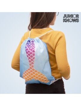 Bolsa Mochila con Cuerdas Sirena Junior Knows