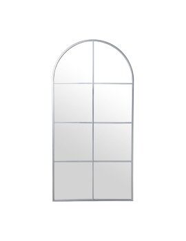 Espejo de pared Alexandra House Living Plateado Metal Rectangular 7 x 149 x 77 cm