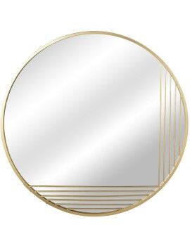 Espelho de parede Alexandra House Living Dourado Metal 7 x 95 x 95 cm Redondo