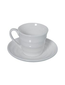 Juego de 6 Tazas de Café Alexandra House Living Porcelana 90 ml