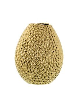 Vaso Alexandra House Living Dourado Cerâmica 18 x 10 x 25 cm