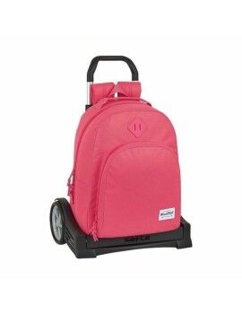 Mochila Escolar con Ruedas Evolution BlackFit8 M860A Rosa (32 x 42 x 15 cm)