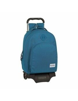 Mochila Escolar com Rodas 905 BlackFit8 M313G Azul 32 x 42 x 15 cm